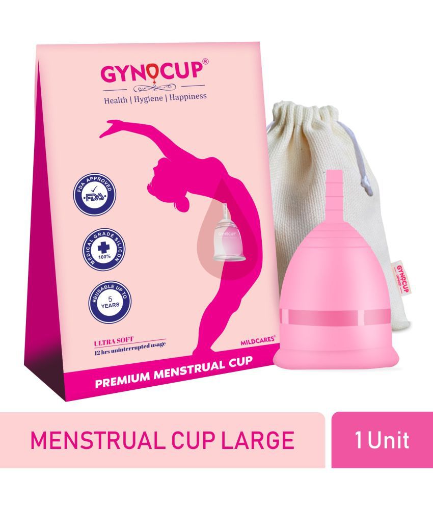 GynoCup - Silicone Reusable Menstrual Cup Large ( Pack of 1 )