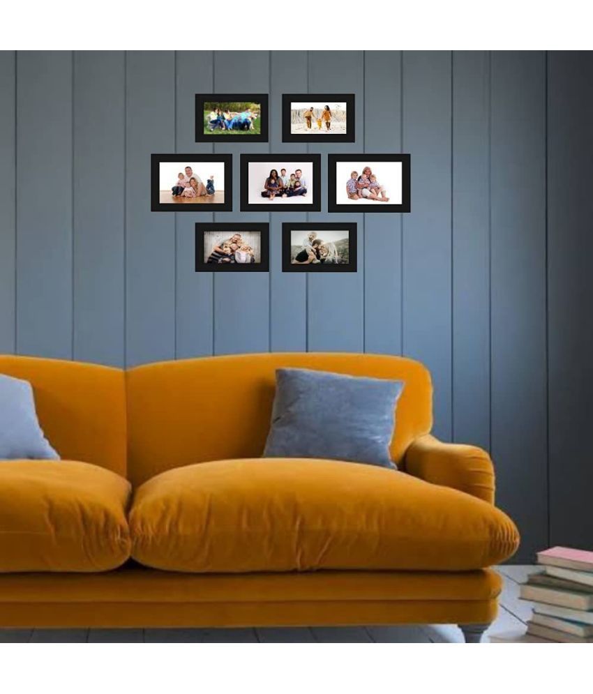     			STUTHI ARTS Wood Multicolour Photo Frame Sets - Pack of 1