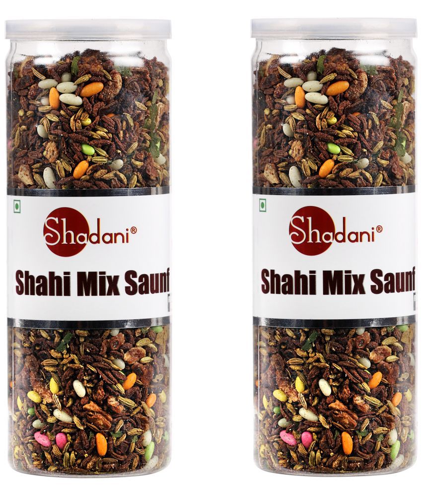     			Shadani Shahi Mix Saunf Can 170g (Pack of 2)