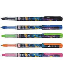 FLAIR INKY Monster Fountain Pen (Pack of 5, Blue)
