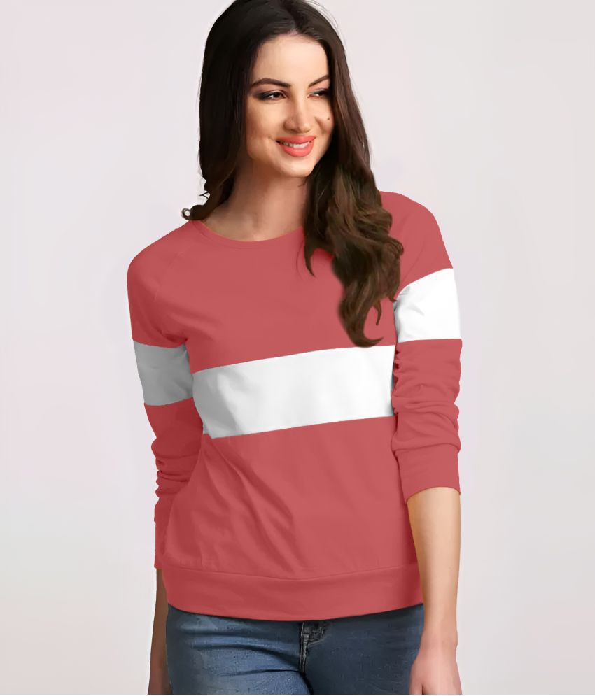     			AUSK - Beige Cotton Blend Regular Fit Women's T-Shirt ( Pack of 1 )