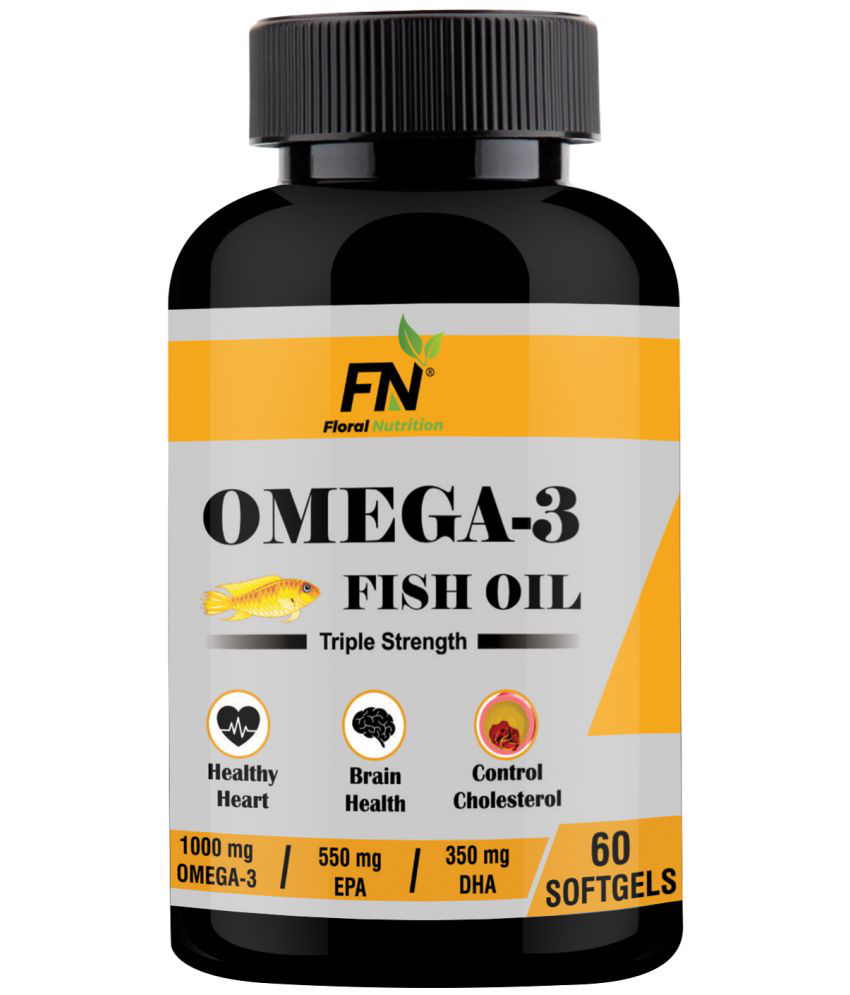 Floral Nutrition - Omega-3 Fatty Acids Softgel ( Pack of 1 )
