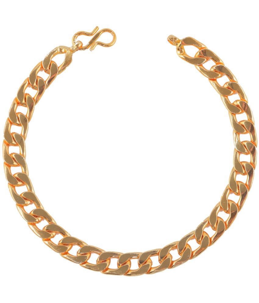     			MGSV - Gold Bracelet ( Pack of 1 )