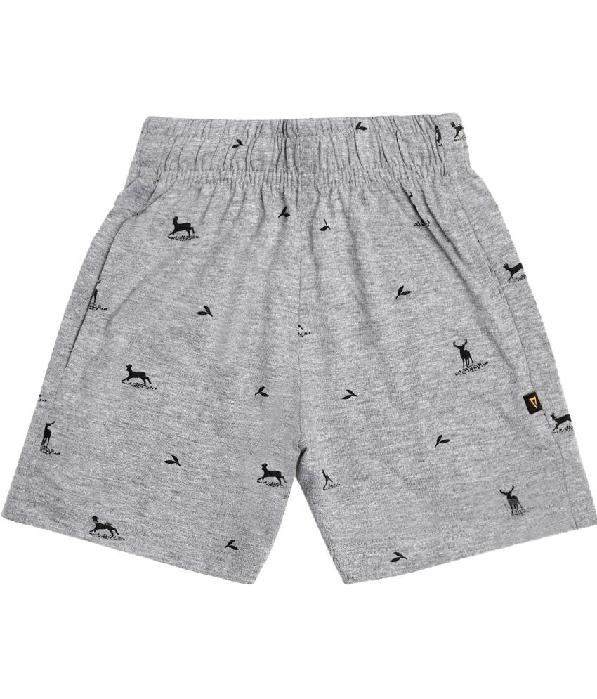     			Proteens - Grey Cotton Boys Shorts ( Pack of 1 )