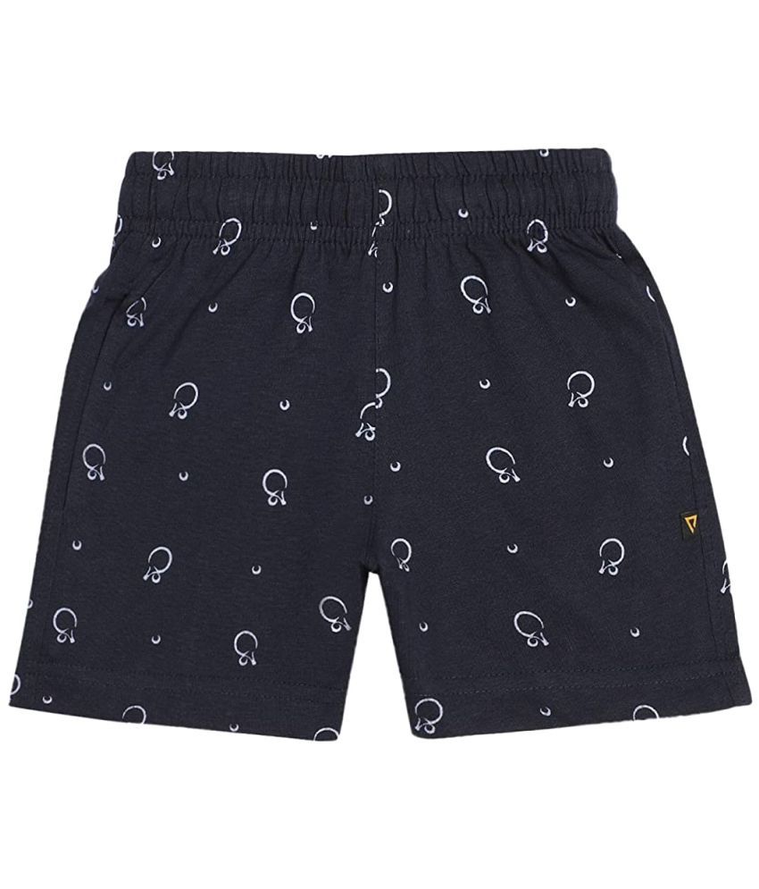     			Proteens - Navy Cotton Boys Shorts ( Pack of 1 )