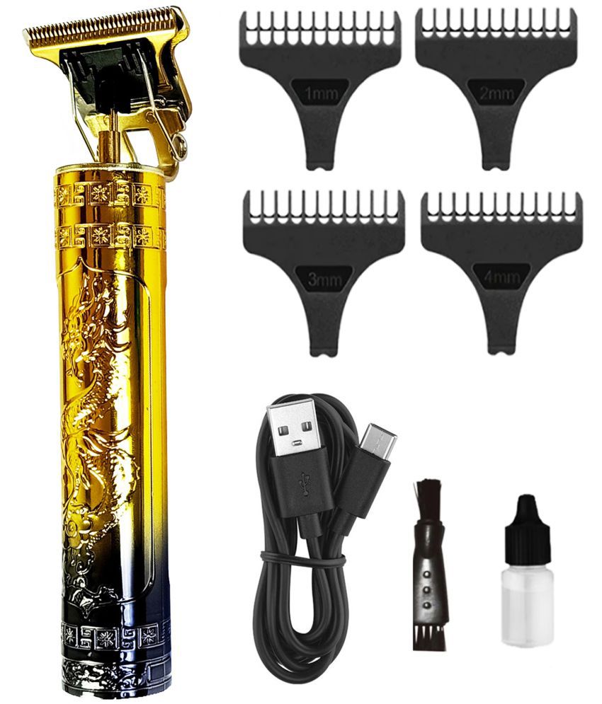     			geemy - Sharp Cutting Rose Gold Cordless Beard Trimmer With 60 Runtime