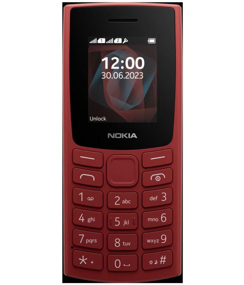     			Nokia TA-1575 Single SIM Feature Phone Red