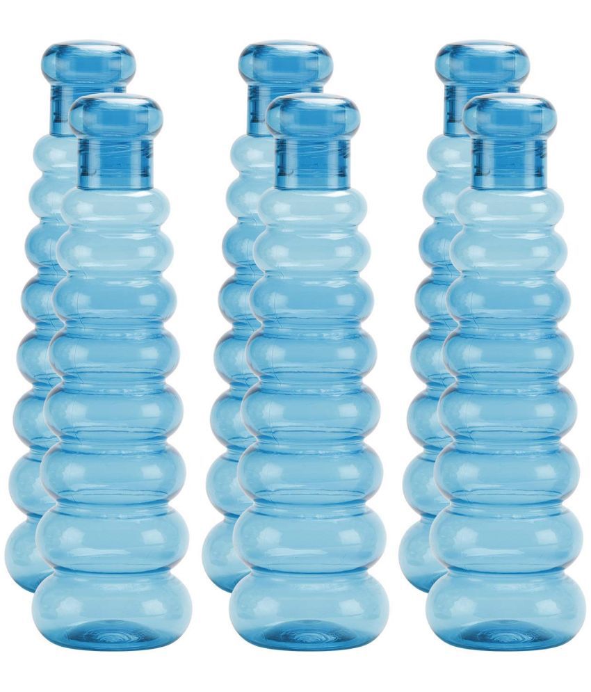     			Oliveware - Blue Water Bottle 1000 mL ( Set of 6 )