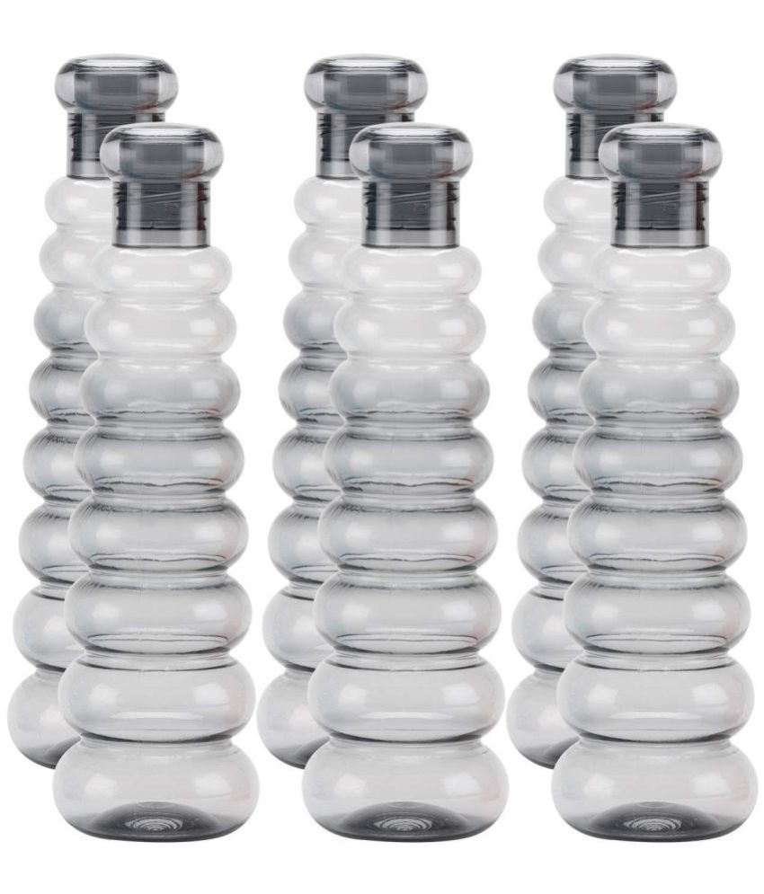     			Oliveware - Grey Water Bottle 1000 mL ( Set of 6 )