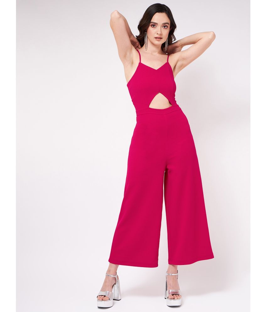     			Zima Leto - Pink Polyester Regular Fit Women's Jumpsuit ( Pack of 1 )