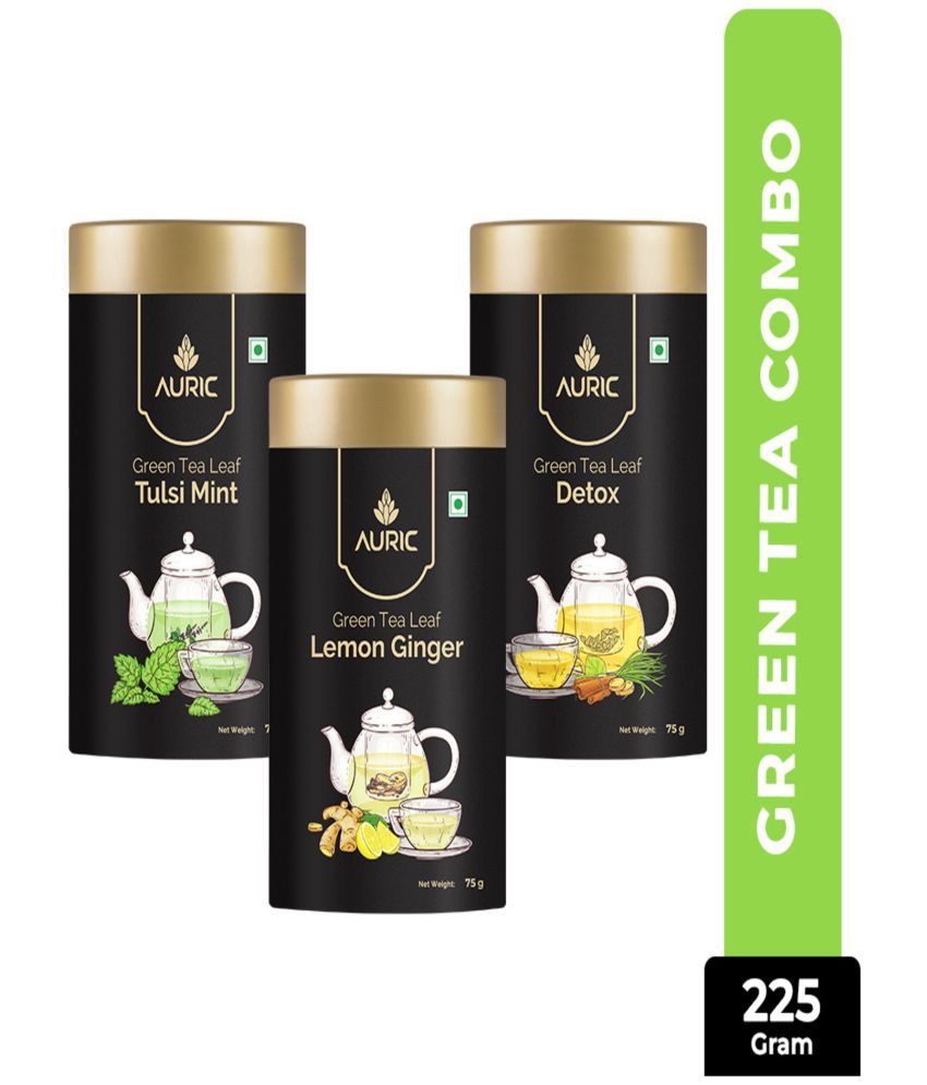 Auric - 225 gm Slimming Green Tea ( Loose Leaf )