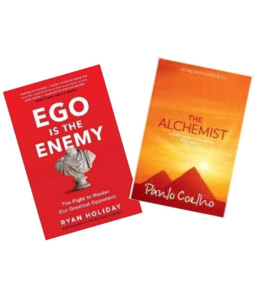     			( Combo Of 2 Pack ) Ego Is Enemy + The Alchemist - Paperback , English , Best Novel 2022