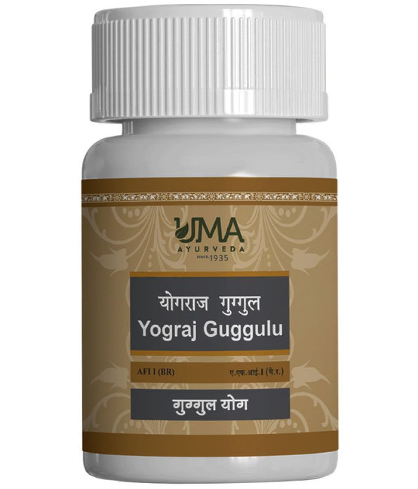     			UMA AYURVEDA Yograj_Guggul_80_Tab Tablet 1 kg Pack Of 1