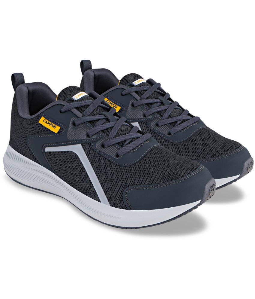     			Campus - GROOV Dark Grey Men's Sports Running Shoes