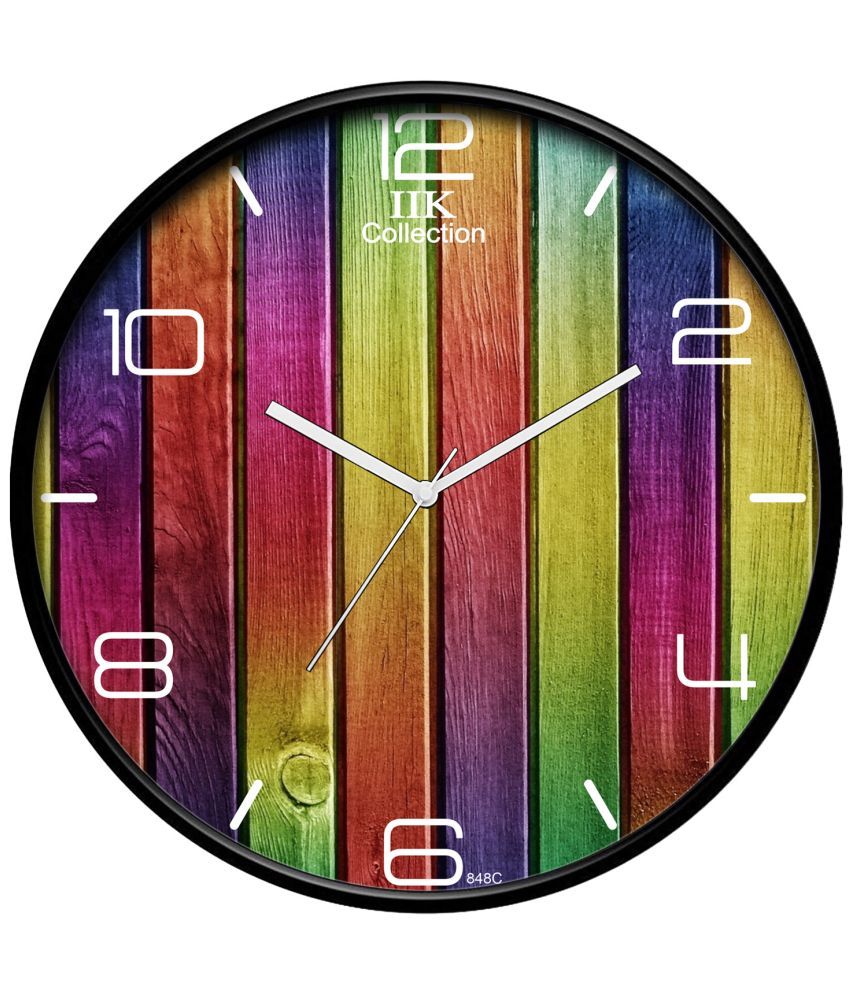     			IIK COLLECTION - Circular Analog Wall Clock