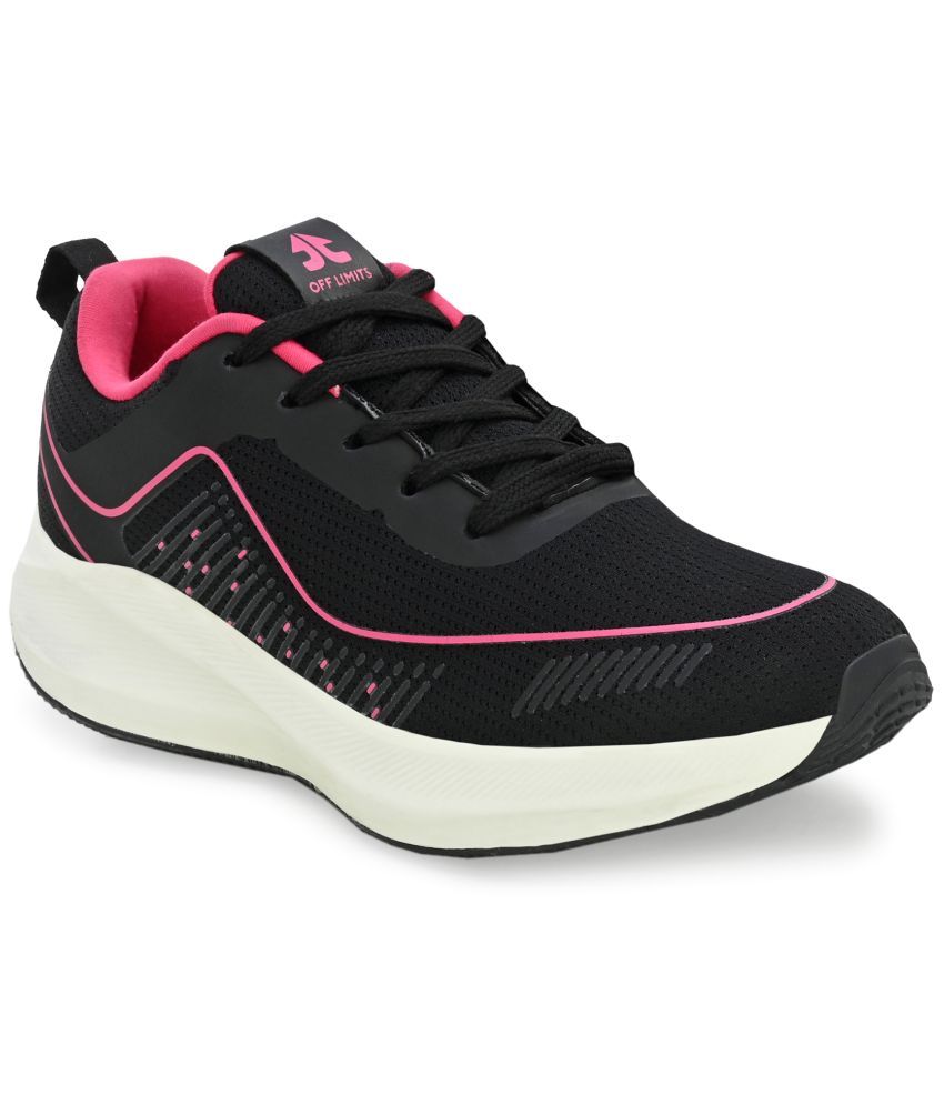     			OFF LIMITS - Black Women's Running Shoes