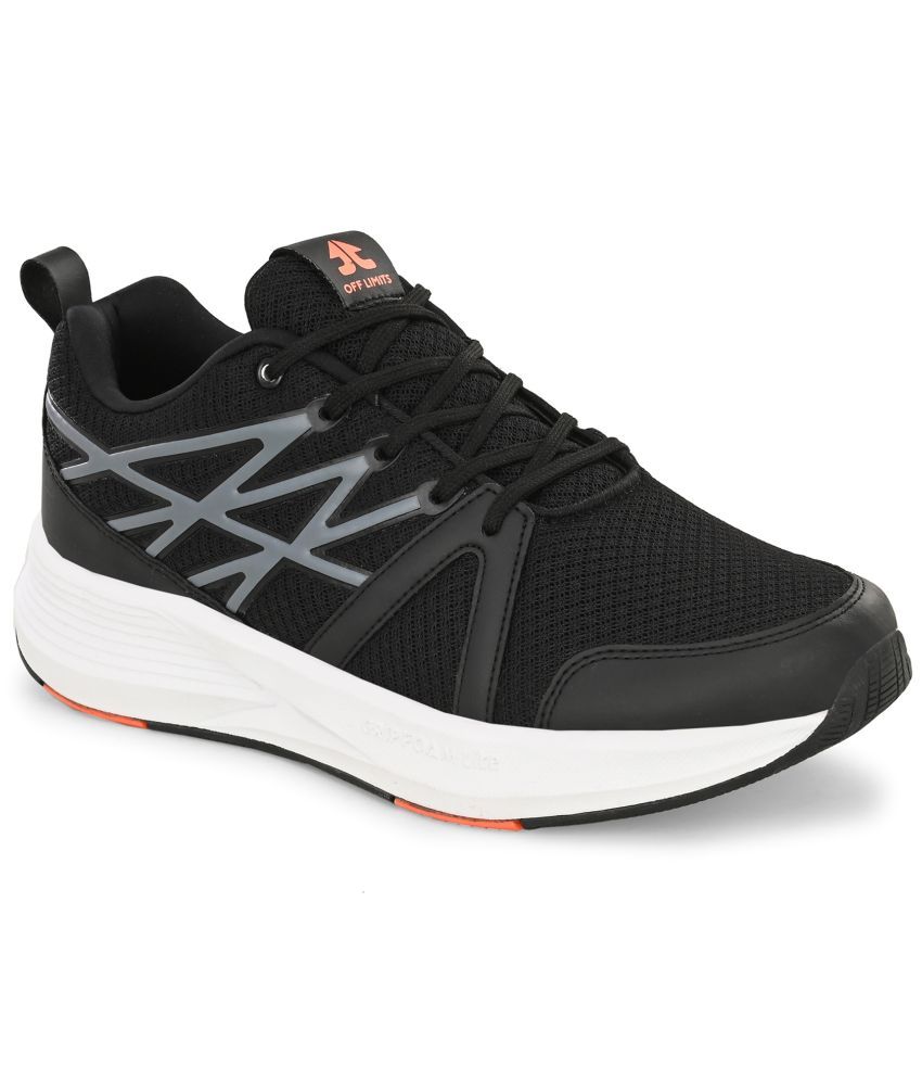     			OFF LIMITS - SPARTA Black Men's Sports Running Shoes