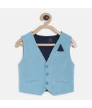 MINI KLUB Baby Boys Blue Knit Blazer Pack of 1