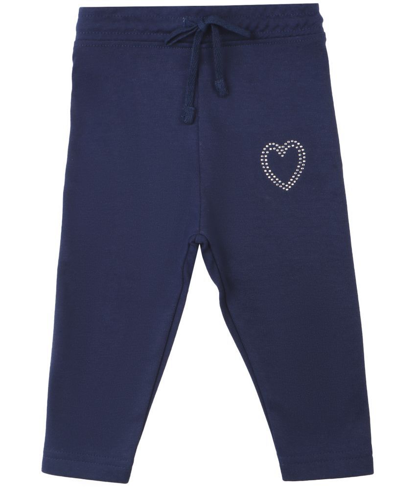     			Bodycare Girls Track Pant Solid Nice Navy Pack Of 1