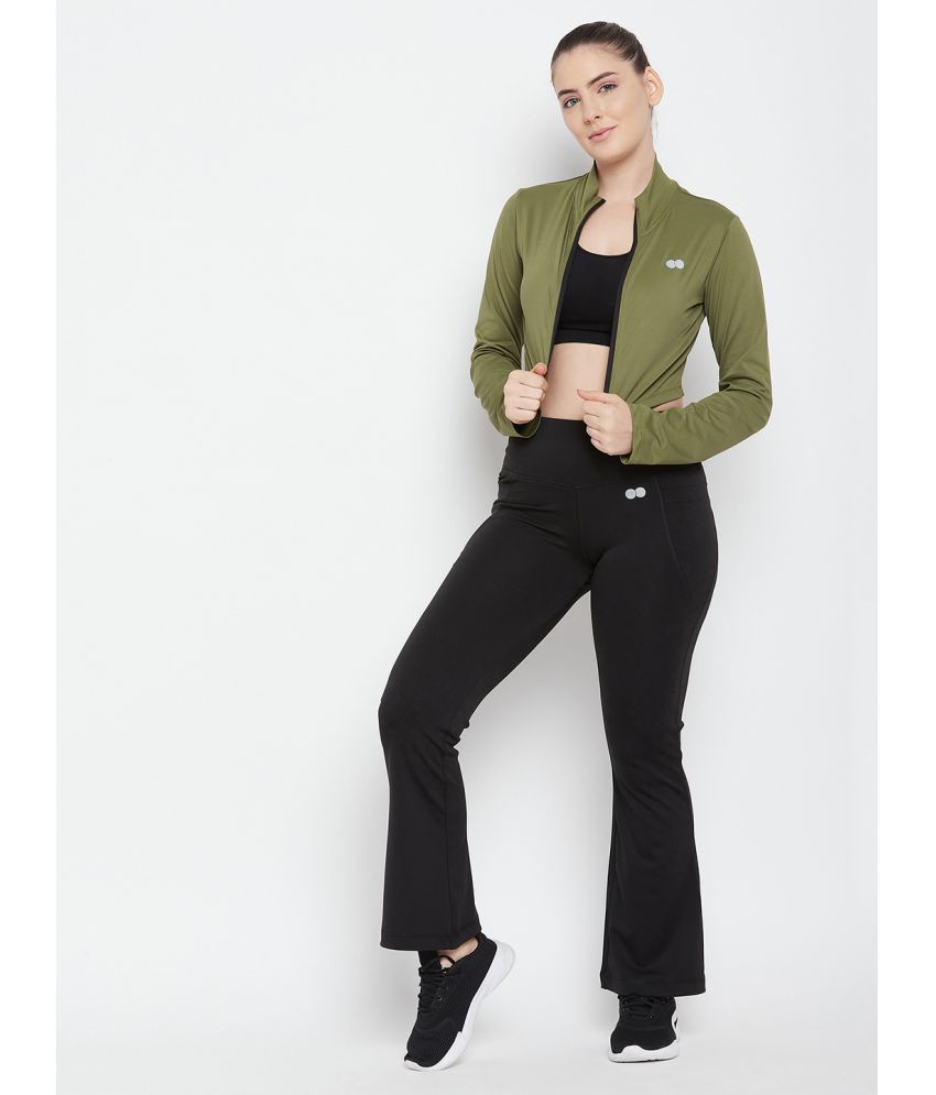     			Clovia - Green Polyester Women's Jacket