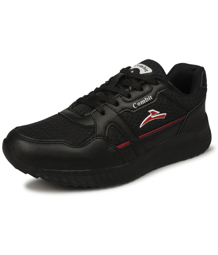     			Combit - Comfortable Running Black Men's Sports Running Shoes