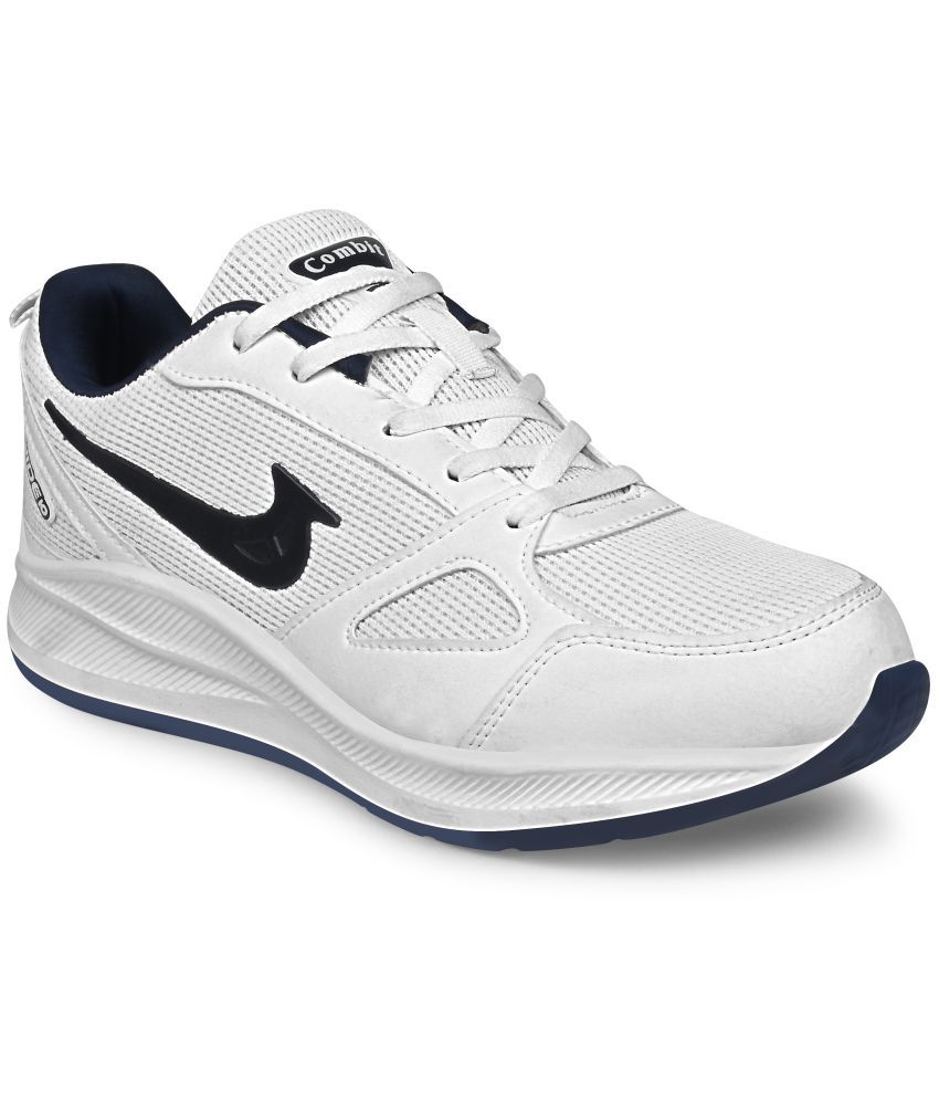     			Combit - Comfortable Running White Men's Sports Running Shoes