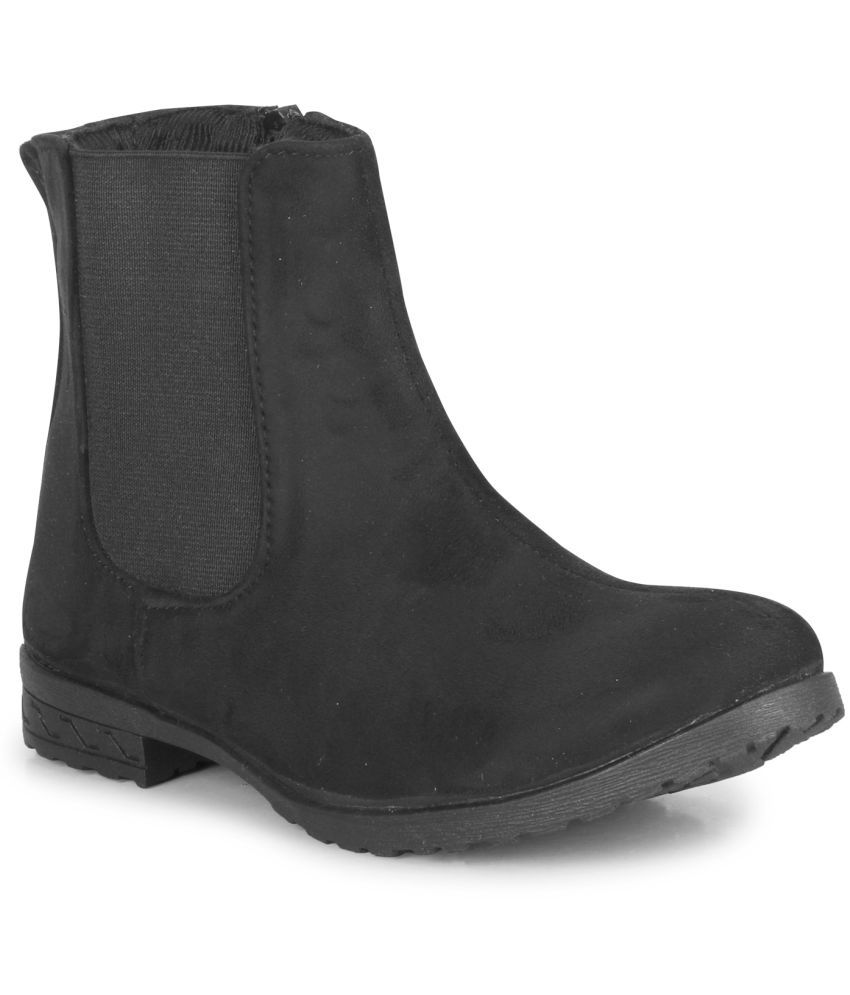     			Commander - Black Women's Ankle Length Boots