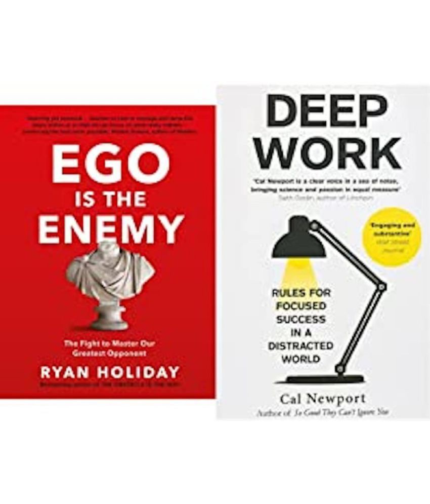     			Ego is the Enemy + Deep Work: Rules for Focused Success in a Distracted World (Set of 2 Books)