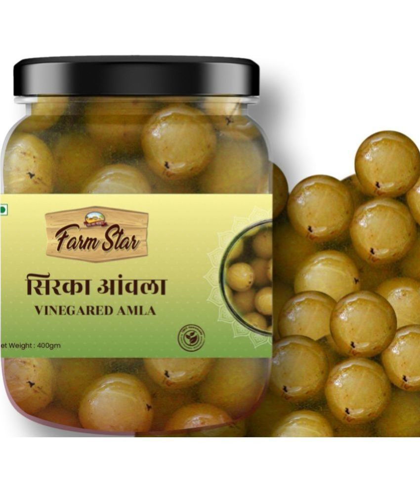     			Farm Star Vinegared Amla (Sour) Pickle 400 g