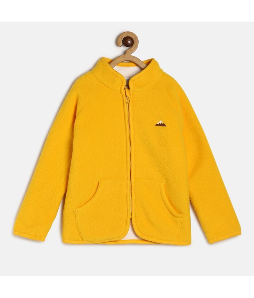     			MINI KLUB - Yellow Cotton Boys Casual Jacket ( Pack of 1 )