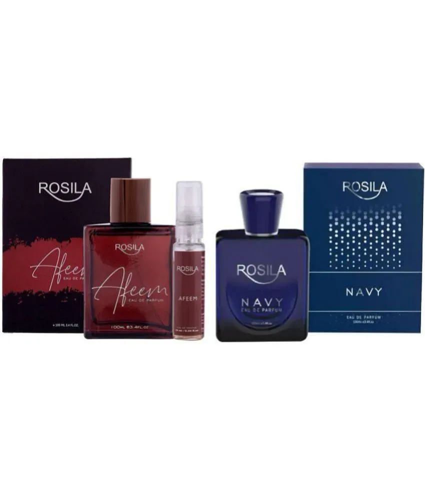 ROSILA 1 AFFEM 1 NAVY PERFUME 100ML ECH PACK OF 2. Eau De