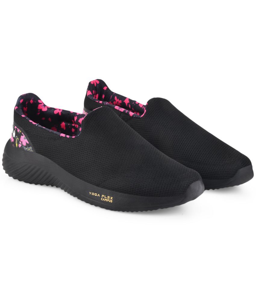     			Campus - Black Women's Slip On