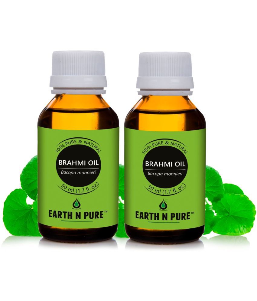     			Earth N Pure - Brahmi Essential Oil 50 mL ( Pack of 2 )