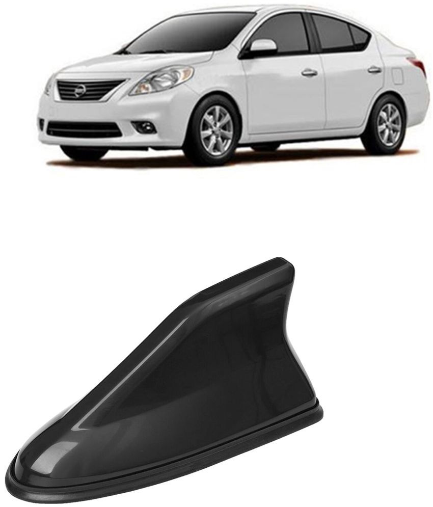     			Kingsway Shark Fin Antenna Roof Aerial Base AM FM Redio Signal, Replace Existing Car Antenna, Waterproof Rubber Ring with ABS Body, Universal Fit for Nissan Sunny 2011 - 2014, 1 Piece - White