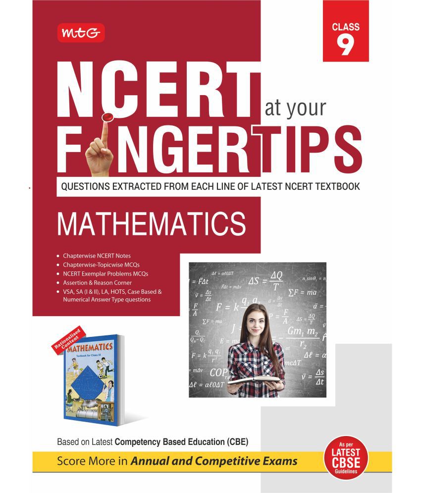     			NCERT at your Fingertips Mathematics Class-9