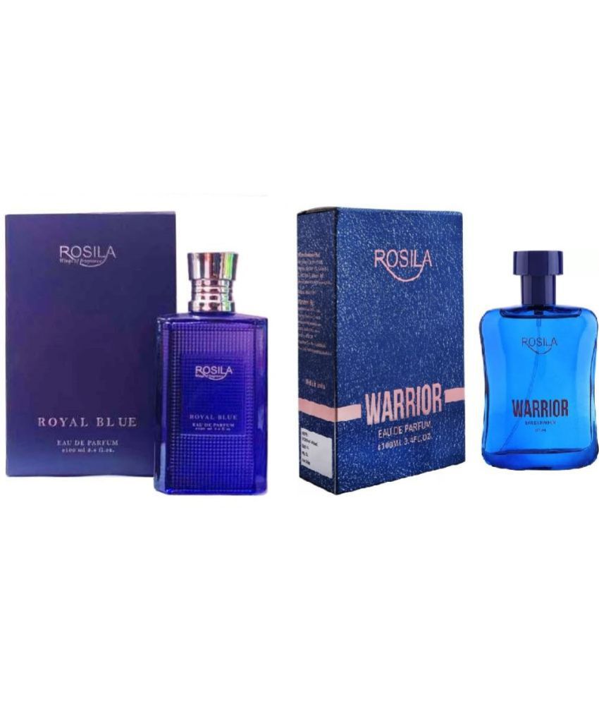     			ROSILA - Rosila 1 Royal Blue & 1 Warrior Eau De Parfum (EDP) For Men,Women 200 ( Pack of 2 )