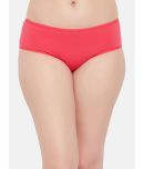 Clovia Cotton Solid Women's Hipster ( Pink )