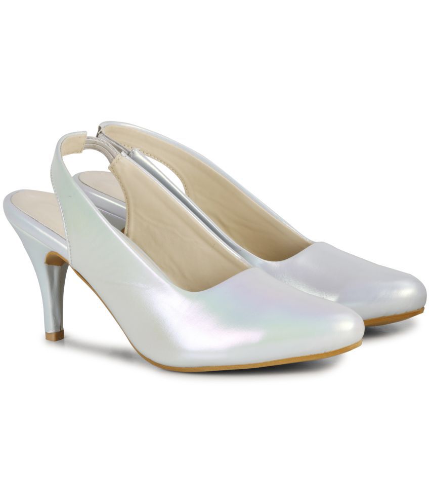     			Commander Shoes - Light Grey Women's Pumps Heels