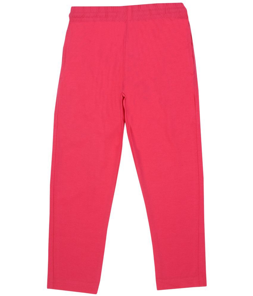     			DYCA Girls Solid Fuchsia Track Pant-Pack Of 1