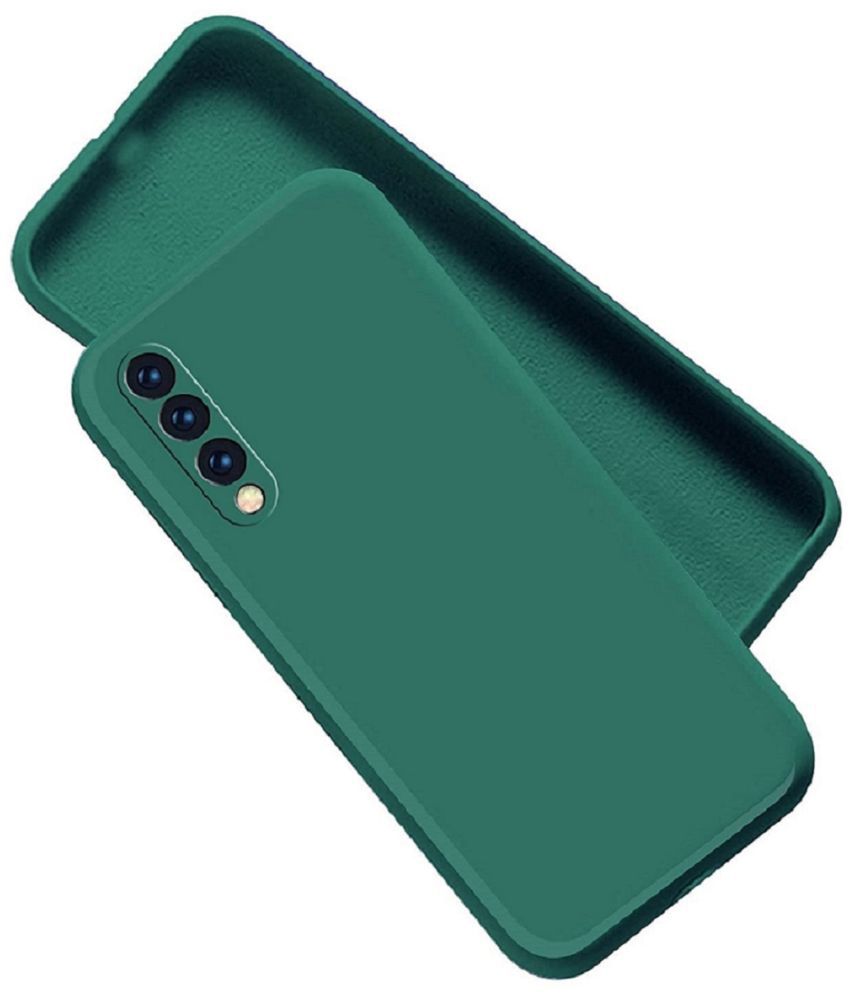     			ZAMN - Plain Cases Compatible For Silicon Samsung Galaxy A50s ( Pack of 1 )