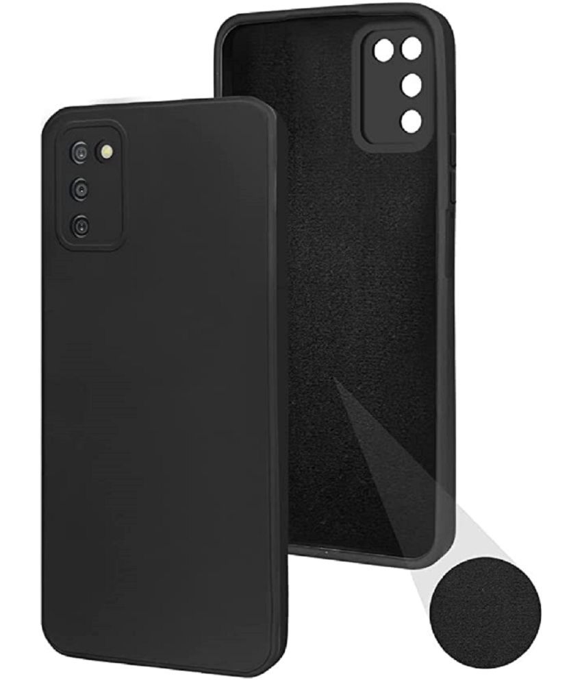     			ZAMN - Plain Cases Compatible For Silicon Samsung Galaxy A03S ( Pack of 1 )