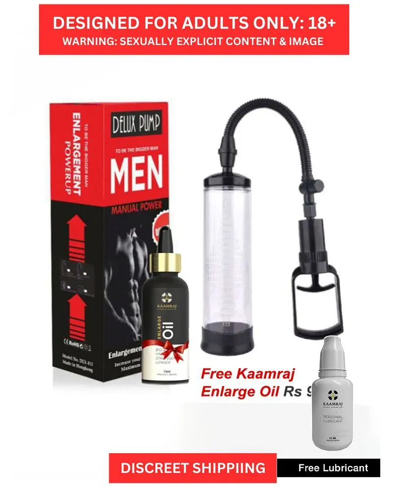 Natural Penis Enlargement Kit Kaamraj Enlarge Oil 15ML Manual