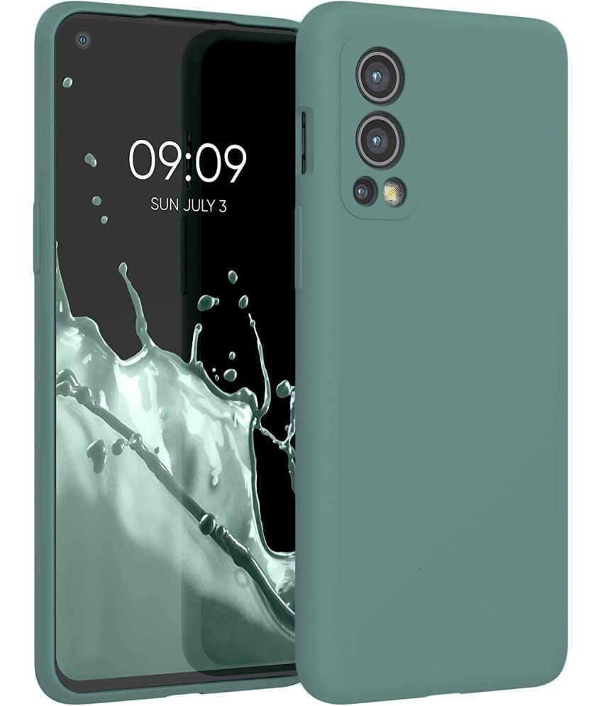     			Case Vault Covers - Plain Cases Compatible For Silicon Oneplus Nord 2 ( Pack of 1 )