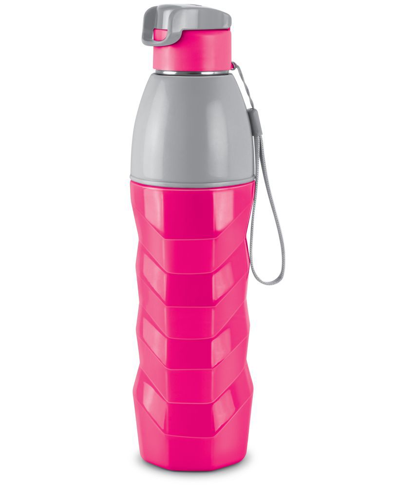     			Milton Steel Racer 900 Inner Stainless Steel Insulated Water Bottle, 630 ml, Cherry Pink