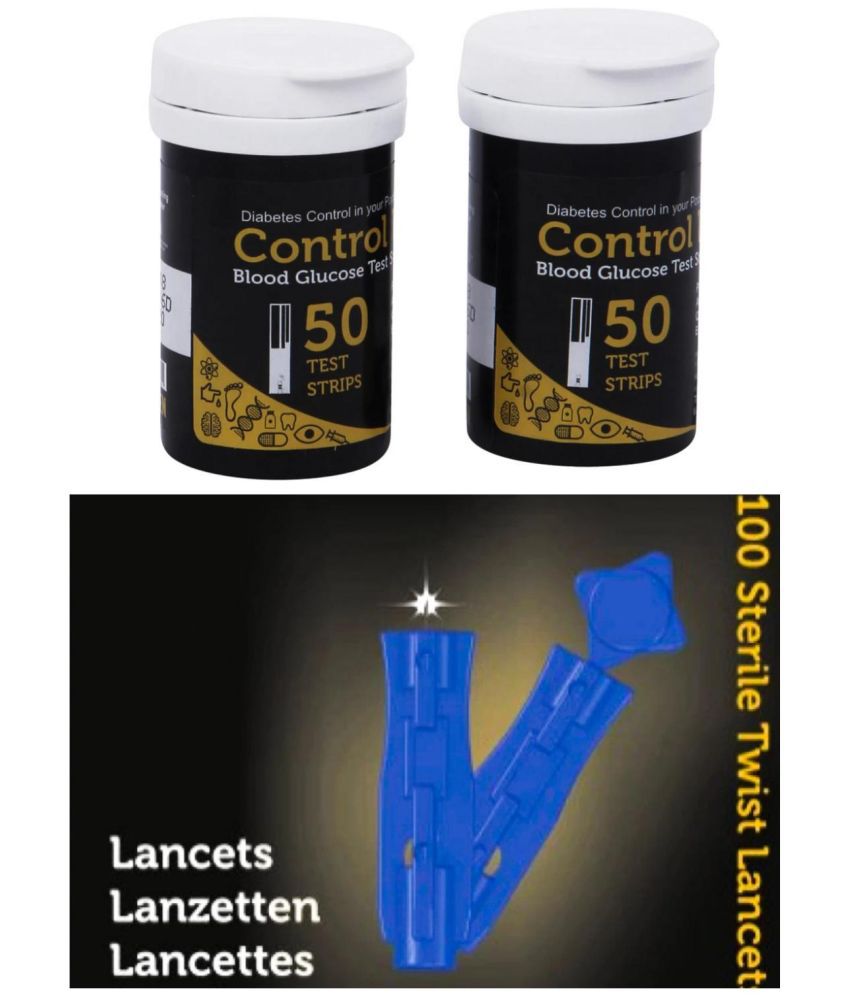     			Control D - 100 strip & lancet 100 Strips and More
