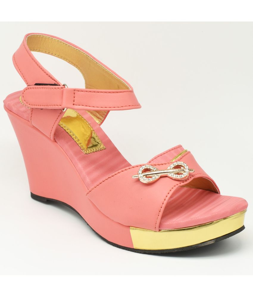     			Dream Makers - Pink Women's Sandal Heels
