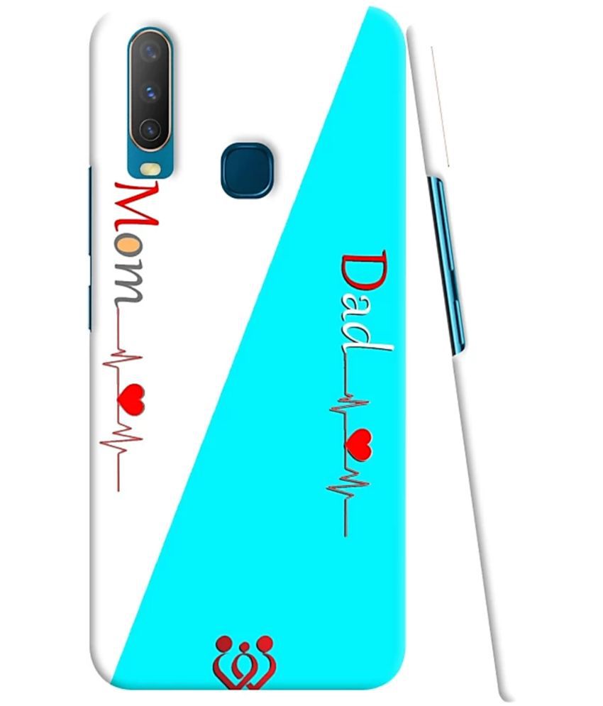     			T4U THINGS4U - Multicolor Printed Back Cover Polycarbonate Compatible For Vivo Y15 ( Pack of 1 )