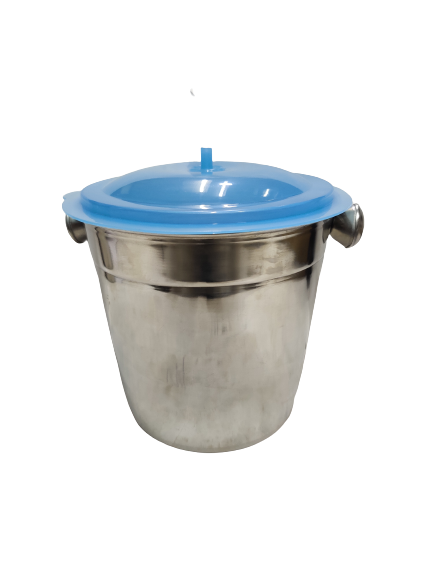    			HOMETALES Stainless Steel Single Walled Ice Bucket