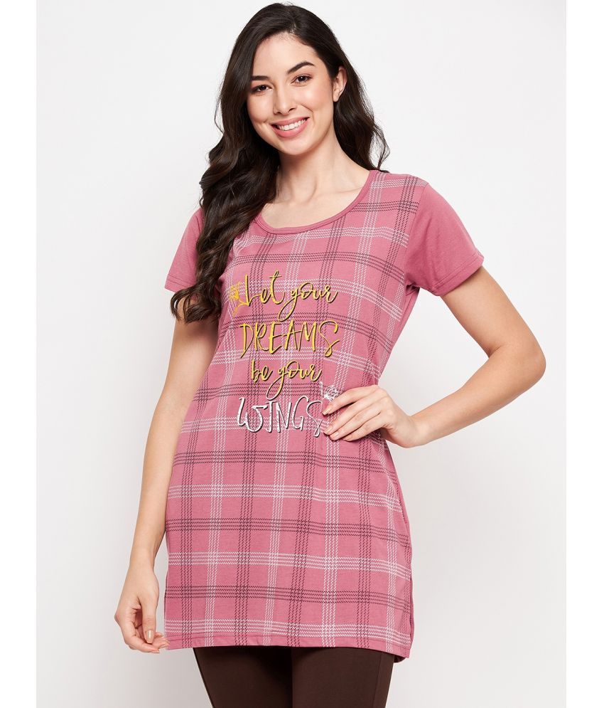     			VERO AMORE - Pink Cotton Blend Regular Fit Women's T-Shirt ( Pack of 1 )