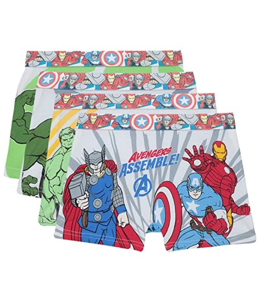     			Bodycare Pack of 4 Boys Cotton Trunks ( Multicolor )